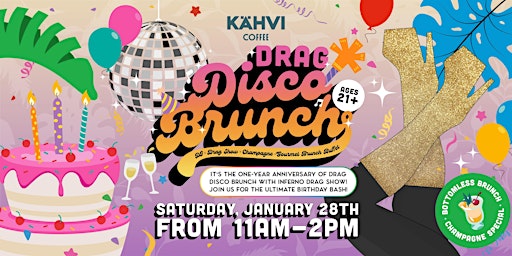 January Drag Disco Brunch (Birthday Edition!)