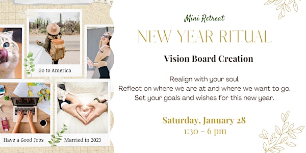New Year Ritual - Vision Board & Soul Connection Workshop