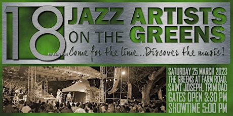 Jazz Artists on the Greens™ 2023: The 18th Edition primary image