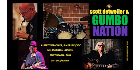 Mardi Gras Concert with Scott Detweiler & Gumbo Nation