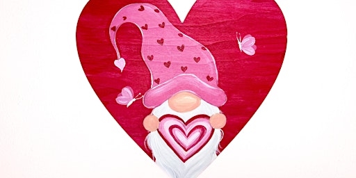 Valentine Gnome Painting Class at Local 20 Taproom