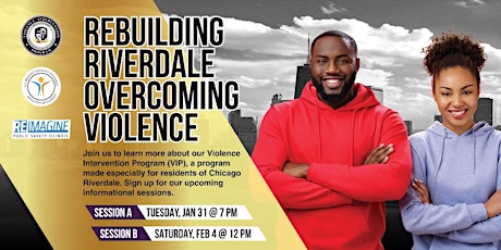 Rebuilding Riverdale Overcoming Violence Info Sessions
