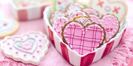 Valentine's Day theme Baking for Singles-Heart Shaped Cookies & Bento Cake