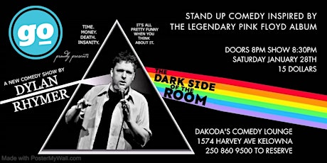 Gonzo Okanagan presents The Dark Side Of The Room Comedy Special