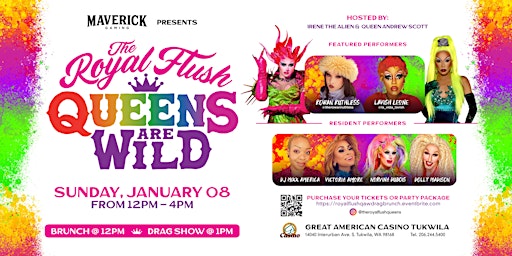 The Royal Flush: Queens are Wild Drag Brunch primary image