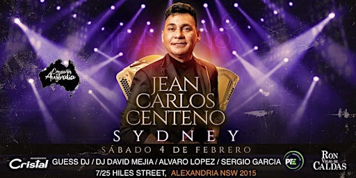 JEAN CARLOS CENTENO "AU TOUR SYDNEY 2023"