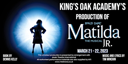 Matilda the Musical Jr.  - King's Oak Academy
