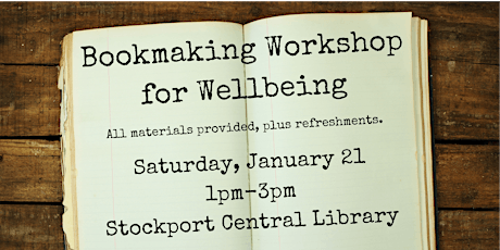 Bookmaking Workshop for Wellbeing
