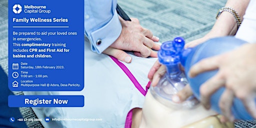 CPR & First Aid Training for Babies and Children