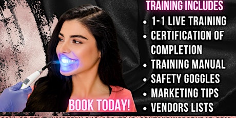 Teeth Whitening & Tooth Gems Training