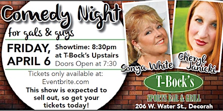 Imagen principal de Comedy Night at T-Bock's!