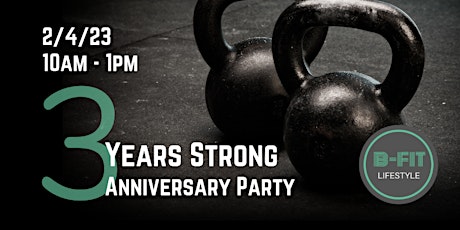 3 Year Anniversary Party