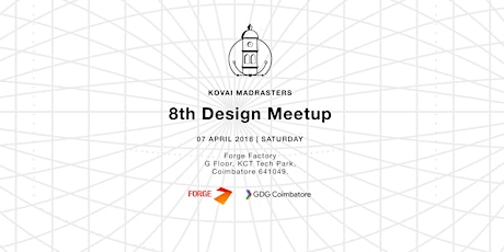 8th Design Meetup - Kovai Madrasters  primary image