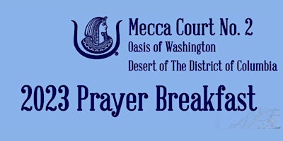 Mecca Court No. 2 Prayer Breakfast