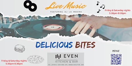 Live DJ and Delicious Bites at Even Restaurant & Bar! (part of Even Hotel)