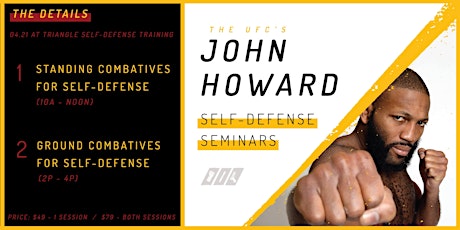 Self-Defense Seminar | UFC Veteran John "Doomsday" Howard primary image