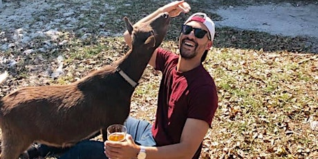Happy Hour with GOATS - 4/14/23 - Cage Brewing in downtown St. Pete