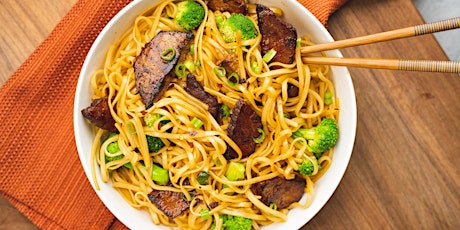 FREE Virtual Cooking Class: Broccoli Beef and Ginger Noodles
