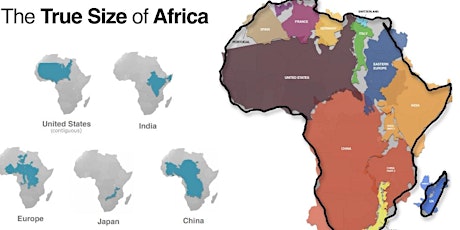 A New Black Power Lecture. The True Size of Africa.