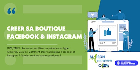 Imagen principal de Comment créer sa boutique Facebook et Instagram ?