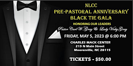NLCC Pre-10th Pastoral Anniversary Black Tie Gala