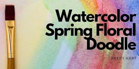Watercolor Spring Floral Design (In-person)