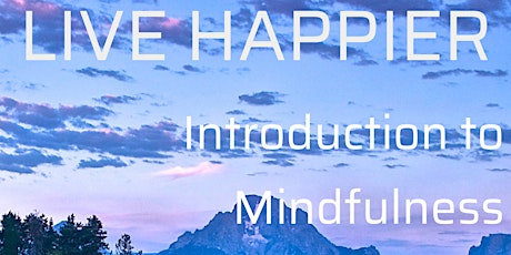 Free Introduction to Mindfulness Workshop primary image