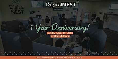 Let's Celebrate the First Anniversary of Digital NEST Salinas!! primary image