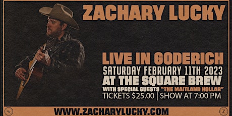 Zachary Lucky and The Maitland Hollar live in Goderich