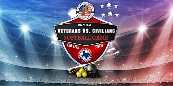 Boots For Troops Veterans VS Civilians Softball Game