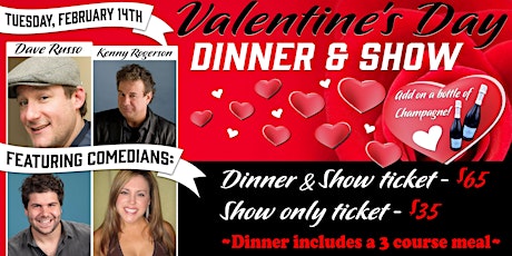 Valentine's Day Dinner & Comedy Show!