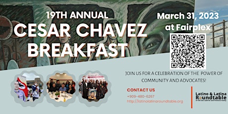 19th Annual Cesar Chavez Breakfast and Fundraiser by Latino/a Roundtable