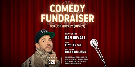 JDF Hockey (U15 C3) Comedy Fundraiser