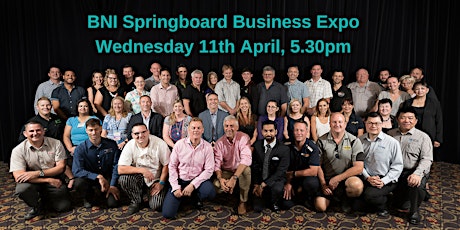 Image principale de BNI Springboard FREE Business Expo - 11 April 2018