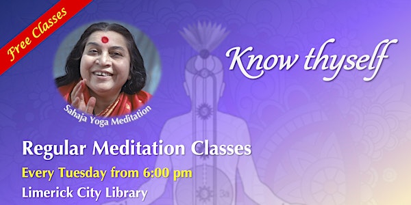 Sahaja Yoga - Free Meditation at Limerick City Library