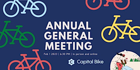 Capital Bike AGM - In Person