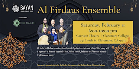 Al-Firdaus Ensemble Benefit Concert