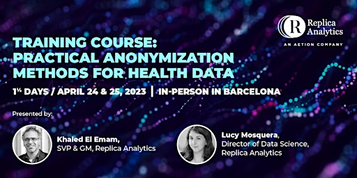 Training Course: Practical Anonymization Methods for Health Data