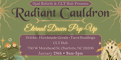 Metaphysical Event with Handmade Goods/Crystals/Readings by RadiantCauldron
