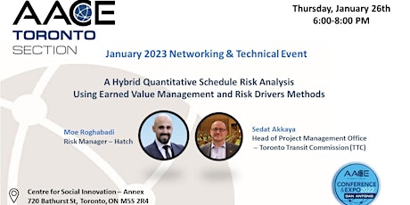 Technical Event -  A Hybrid Quantitative Schedule Risk Analysis [Jan 26th] primary image