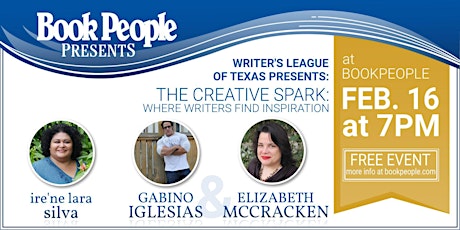 BookPeople Presents: Writers' League of Texas - The Creative Spark