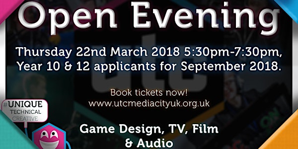 UTC Media City Open Evening