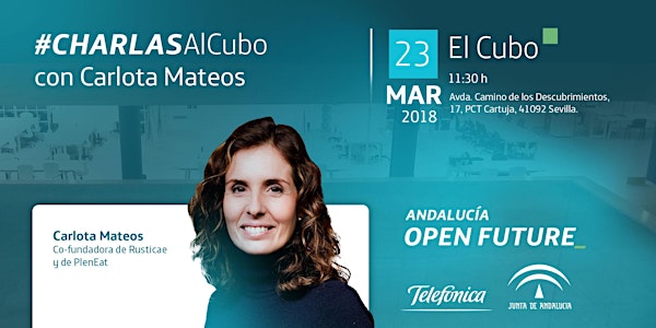 #CharlasAlCubo con Carlota Mateos, cofundadora de Rusticae y de PlenEat