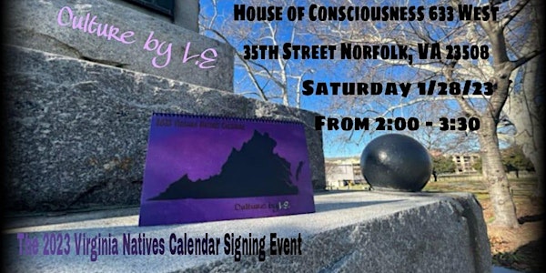 The 2023 Virginia Natives Calendar Signing Event