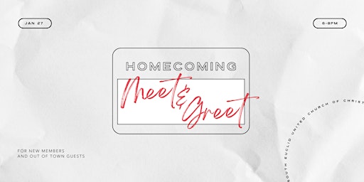 Homecoming Weekend: Meet and Greet