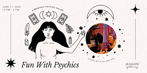 Hauptbild für Fun With Psychics: A Witches Salon to Develop + Explore your Psychic Nature