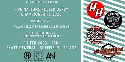 Hallam Hellcats present: Five Nations Roller Derby Championships 2023