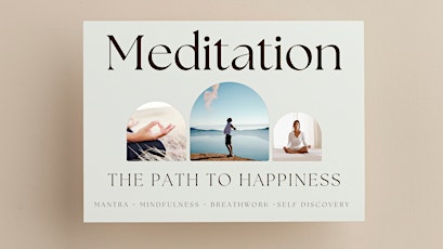 Imagem principal de Meditation: the Path to Happiness