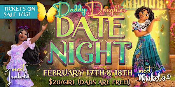 Daddy Daughter Date Night @ Mosaic (Saturday)