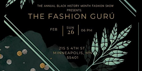Annual BHM Fashion Show: The Fashion Gurú